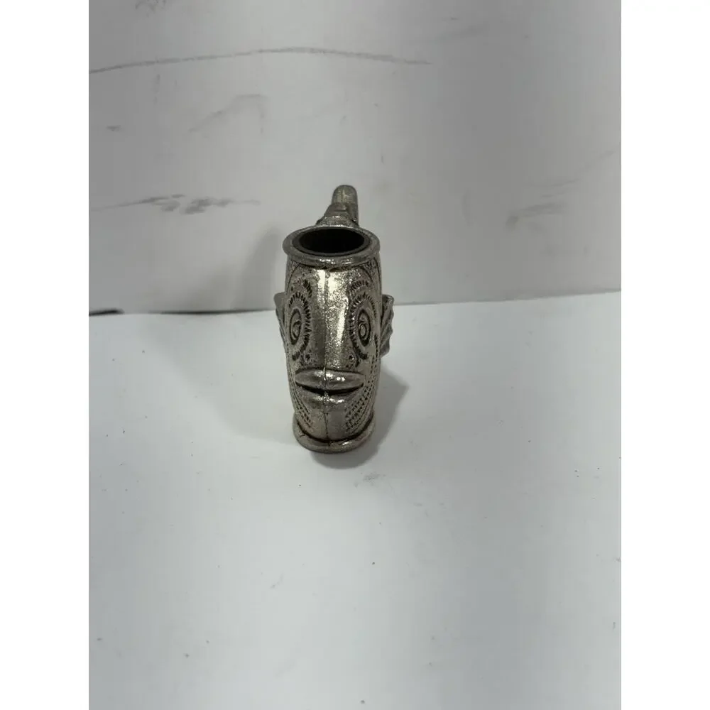 Silver‎ Plated / Pewter? Fish Holder Ocean Theme Mexican Figurine Figure Decor